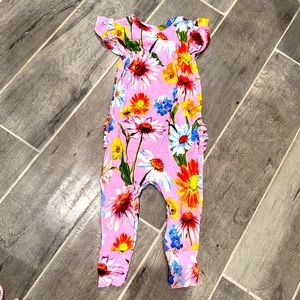 Posh peanut onesie with snap